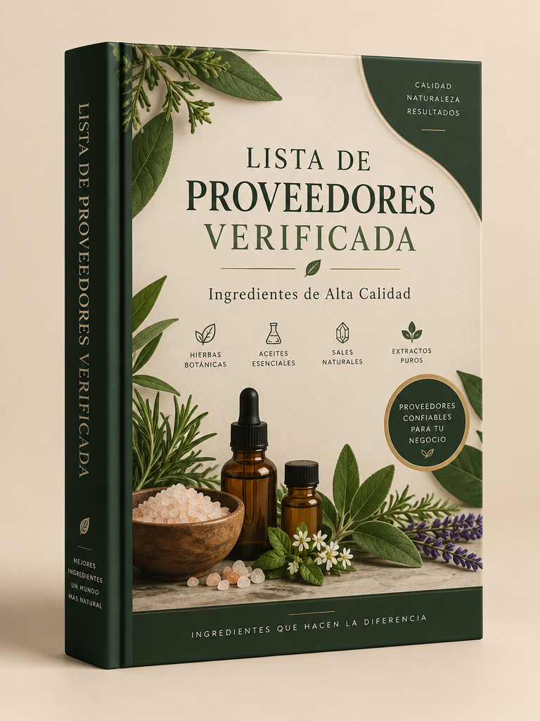 BONO 1: Lista de proveedores verificada de ingredientes de alta calidad y buen precio